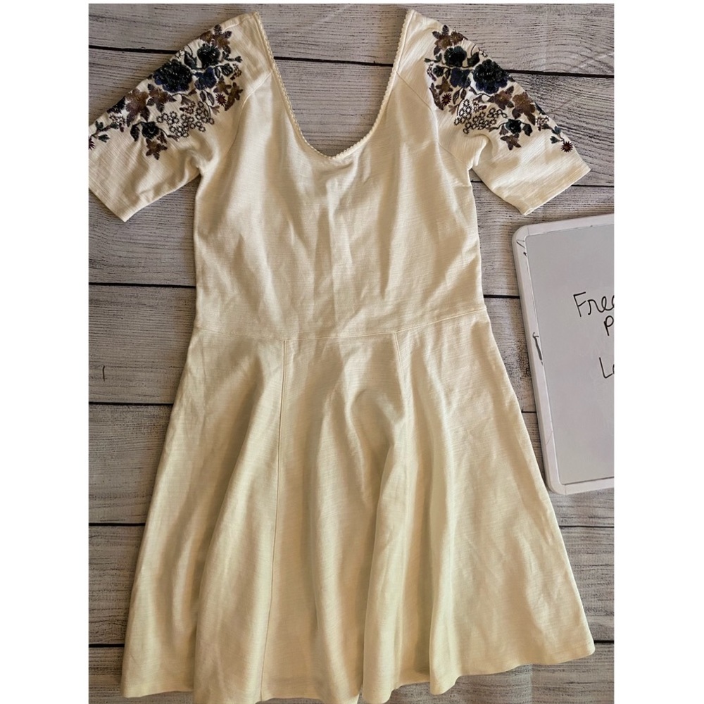 Free people large embroidered dress